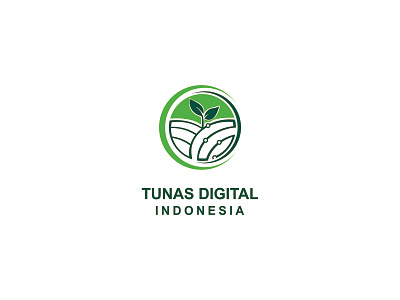 Tunas Digital Indonesia cleverlogo debut first shot logo hello dribble hidden message indonesia indonesia designer logo logo design shot logo simple logo