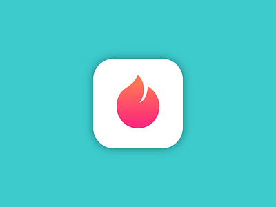 Tinder Logo Redesign By Erik Ambring On Dribbble