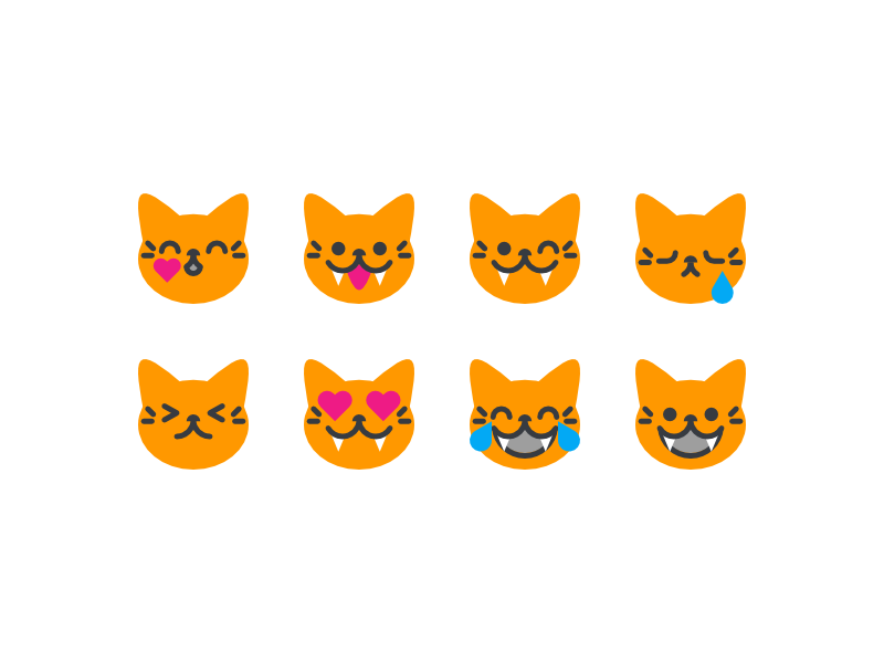 Cat Emoji Symbols