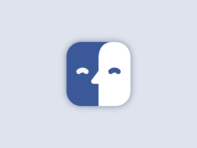 facebook icon redesign app brand emoji face facebook fb icon logo mac mask smily social