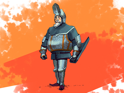 Brave knight 2d art art artist artwork character design characterdesign design illustration illustration art