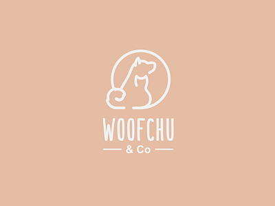 Woofchu Logo Outline Variation