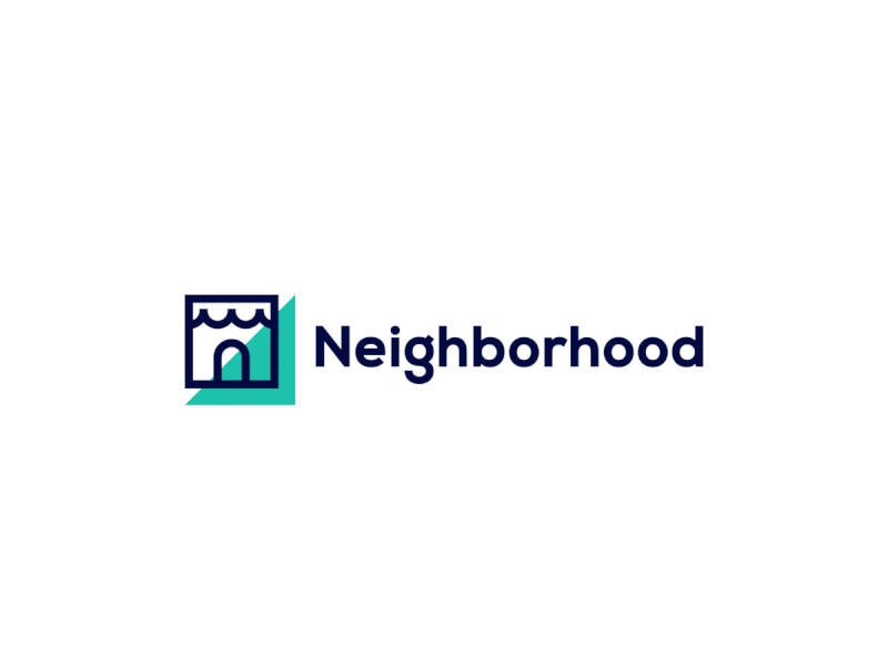 Neighborhood Logo Design brand brand identity branding and identity branding design company logo illustration logo logo design logodesign modern modern logo