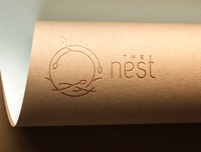 The Nest Logo Photorealistic By Paul Colceriu On Dribbble