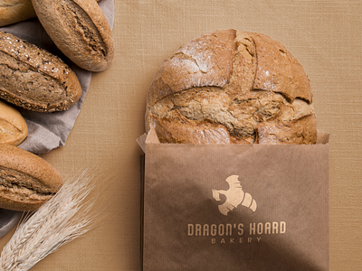 Dragon's Hoard Bakery Basic Packaging