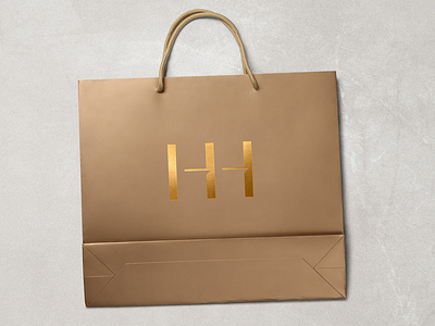 Shopping Bag Monogram Design brand brand identity branding branding and identity branding design company logo design logo logo design logodesign logos minimalism minimalistic modern modern logo monogram monogram logo photorealistic stationery stationery design