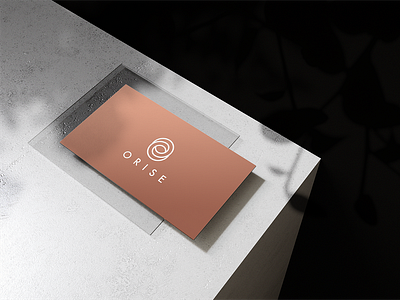 Orise Business Card Concept brand brand identity branding branding and identity branding design business card design businesscard company logo design logo logo design logodesign minimal minimalistic modern modern logo monogram photorealistic stationery stationery design