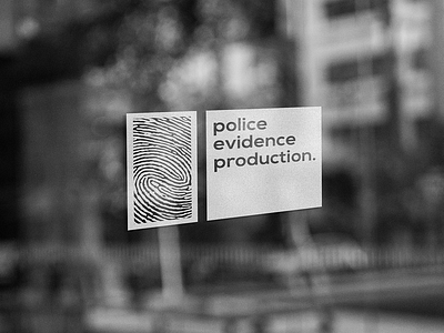 Police Evidence Production Logo