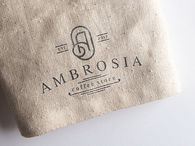 Ambrosia Logo Canvas Texture