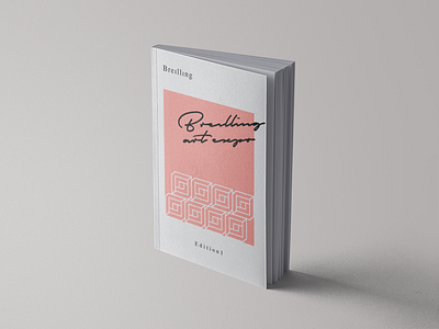 Breilling Book Cover Design artwork book cover brand brand identity branding branding and identity cover artwork cover design design illustraion logo design modern stationery design