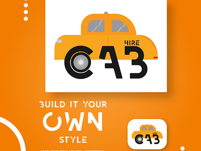 Cab Hire Logo Design