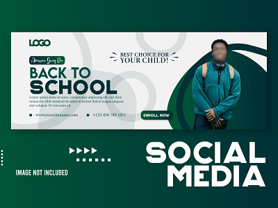 Social Media Web Template ads background branding creative design flat illustration photoshop promo promotion vector web