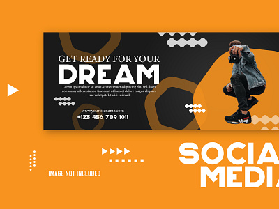 Social Media Web Template ads background banner branding creative design flat illustration promo promotion shot template vector web