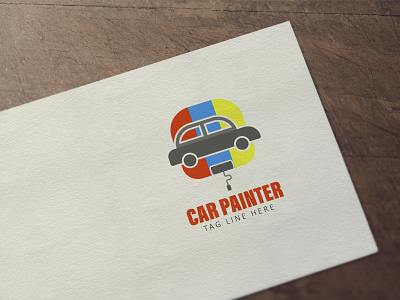 Color Painter Creative letter Logo Template