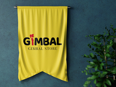 Gimbal store Creative letter Logo Template