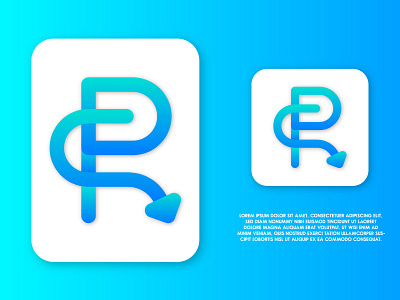 Creative R Letter Logo Design Templates background blue brand logo branding creative design flat illustration letter logo photoshop r r letter r logo text vector vector logo wordmark