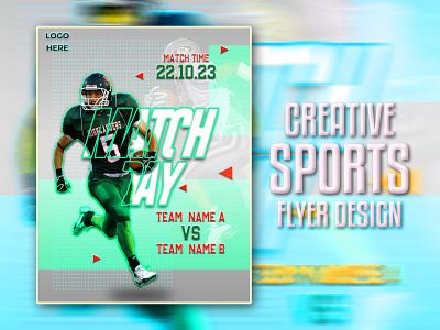 Creative Sports Flyer Design Template