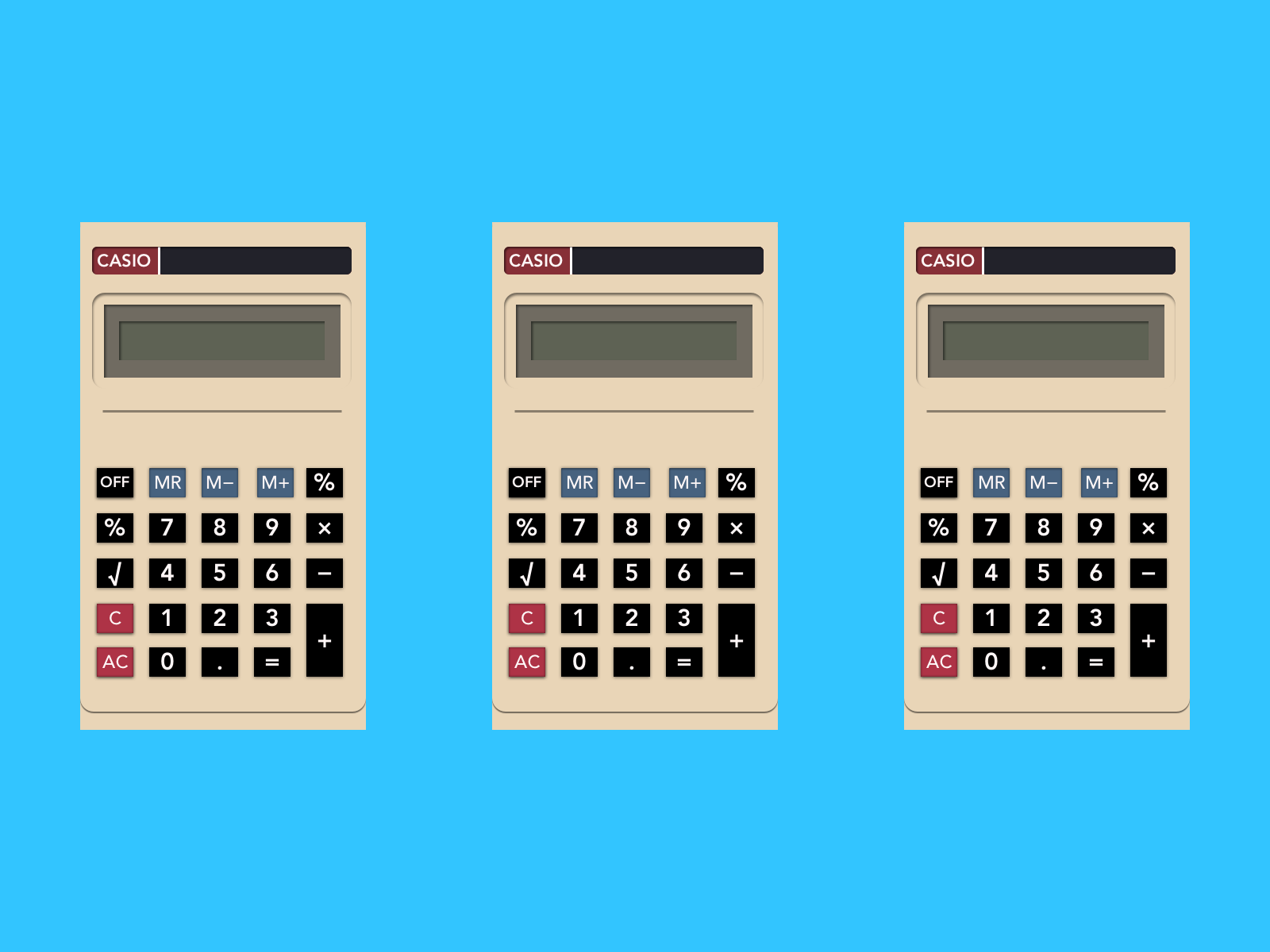 old casio calculator