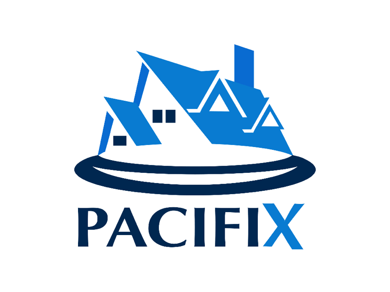 PACIFIX Company Logo logotype logodesign logo