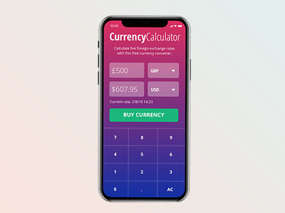 Daily UI - day 4 - Calculator