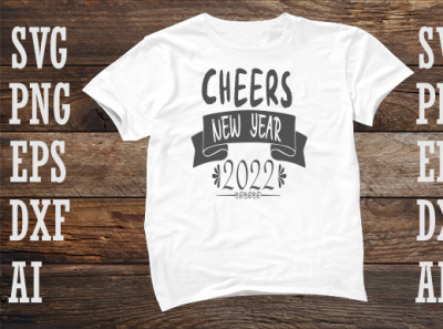 svg design, Cheers new year 2022 graphic design love makes a family svg