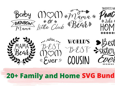 Family and gome svg bundle
