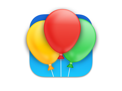 Happy Days App Icon app design icon iphone mac macos osx