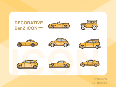 BenZ ICon Design animation app design illustration ui vector website