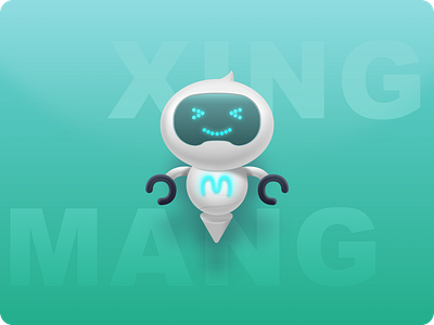 机器人IP形象 animation app design icon illustration logo ui ux website