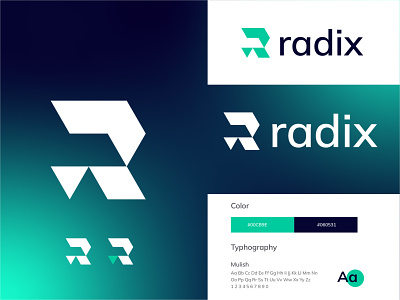 Logo I radix bird logo logo