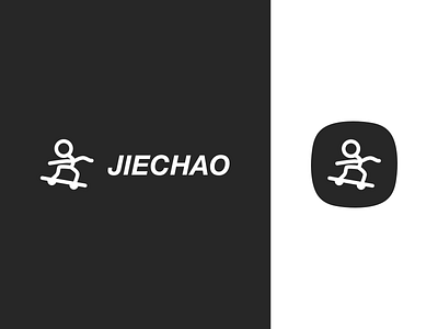 JIECHAO App open icon design ui 图标 滑板 设计