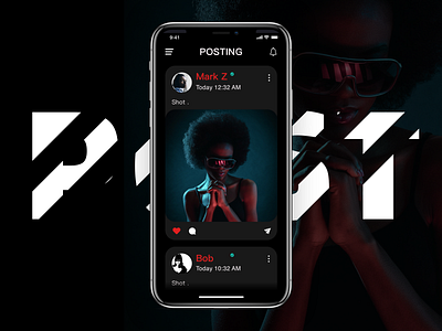 Post page architectural icons card dark theme diablo mode diablo mode illustration iphone music play page post page the diablo the diablo ui uiux vector