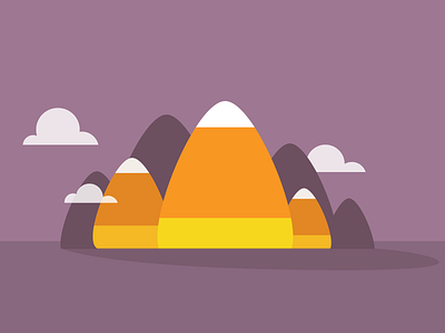 Candy Corn Mountains