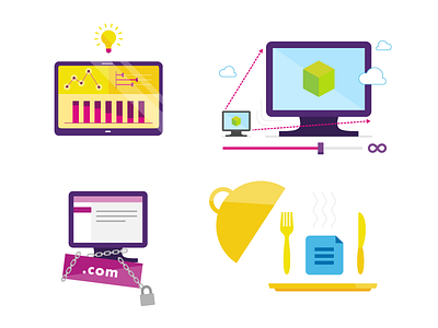 Microsoft Azure Spot Illustrations