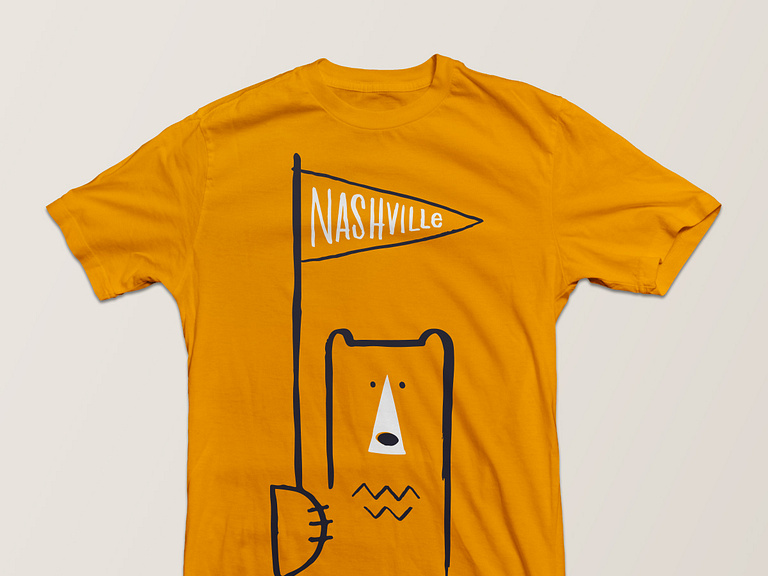 RnR Nashville Bear by Jacob Greif on Dribbble