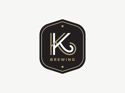 K2 branding beer bottle branding brewing custom type icon label letter lettering logo monogram typography