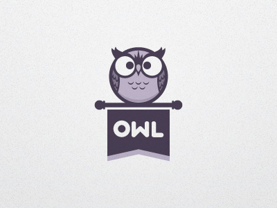 Owl Logo V1a branding character illustration logo owl typography vector
