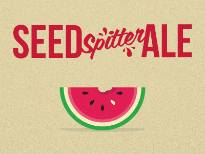 Watermelon Brew Branding beer branding illustration logo typography watermelon