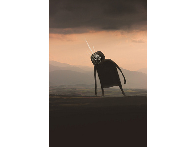 The Giant art artwork character design characters design giant illustration landscape mask mountains photography slovakia