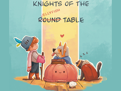 Knights of the round table character design digital illustration digitalart drawing illustration procreate sketch