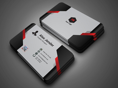 Corporate Business Card branding business card beauty card commercial business card logo care visiting card design illustration logo training business card training luxury business ui ux