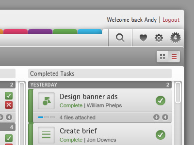 Interface (W.I.P.) icons interface tasks