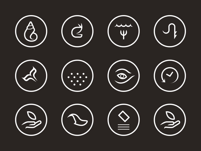 Icons for Natural History Museum