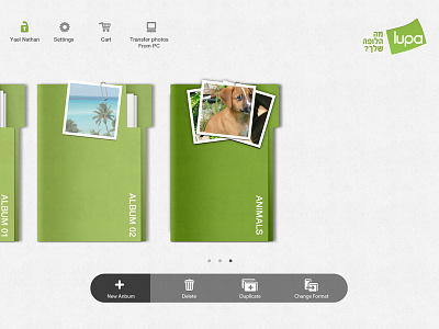 AlbumMaker app app ipad iphone ux
