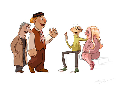 The Muppets as people