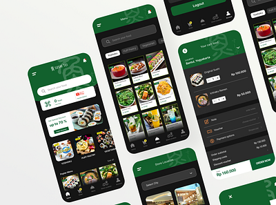 Sushi Tei (Redesign) app branding design graphic design mobile app ui uiux