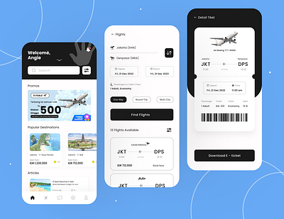 Flight Booking App app branding design fight booking app figma graphic design mobile app ui uiux