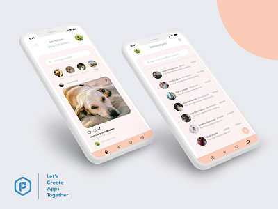 Pet Adoption Concept App - Milo app branding concept design development follow minimal ui ux vector