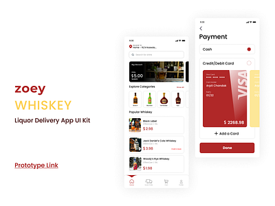 Liquor Delivery App Concept