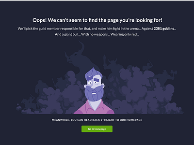 Error Page Switex . 404 empty error page stats ui ux webdesign